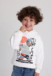 Wild City Offwhite Sweetshirt